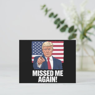 Ich habe mich wieder vermisst Trump Wahlen 2024 Postkarte