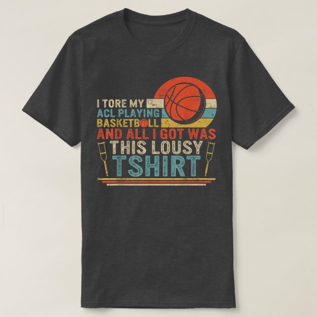 Ich habe mir die ACL-Operation kaputt gemacht T-Shirt (Design vorne)