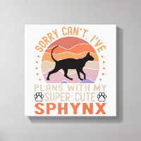 Ich habe mit meiner Sphynx-Katze Pläne