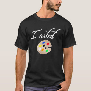 Ich habe mit Palette Graphic Kids Painter angefang T-Shirt
