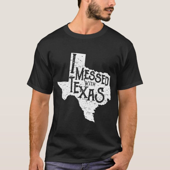 Ich habe mit Texas nicht mit diesem texanischen Sp T-Shirt (Vorderseite)