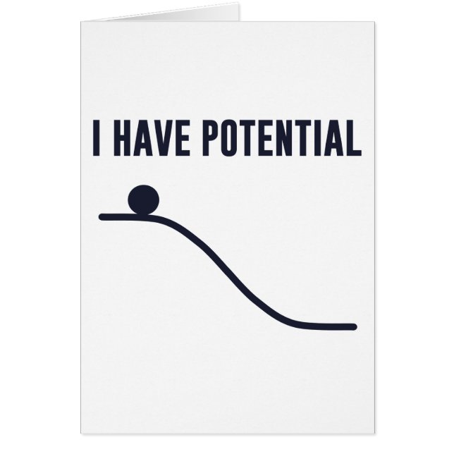 Ich habe mögliche Energie (Vorne)