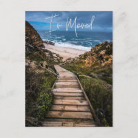 Ich habe neue Adresse Ankündigung Beach Ocean vers