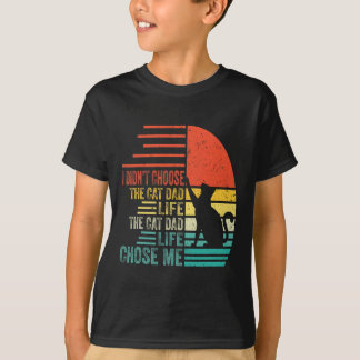 Ich habe nicht das Katzen-Vater-Leben Retro-Vatert T-Shirt