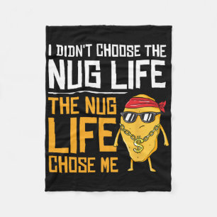 Ich habe nicht das Nug-Leben gewählt, das Nug-Lebe Fleecedecke