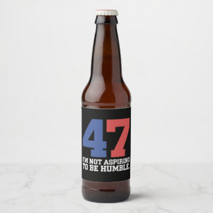Ich habe nicht den Ehrgeiz, die bescheidene Kamala Bierflaschenetikett