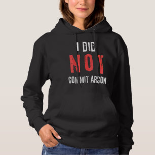Ich habe nicht die Künstlerin beklagt Text Hoodie