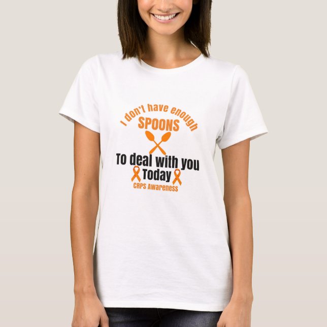 Ich habe nicht genügende Löffel T-Shirt (Vorderseite)