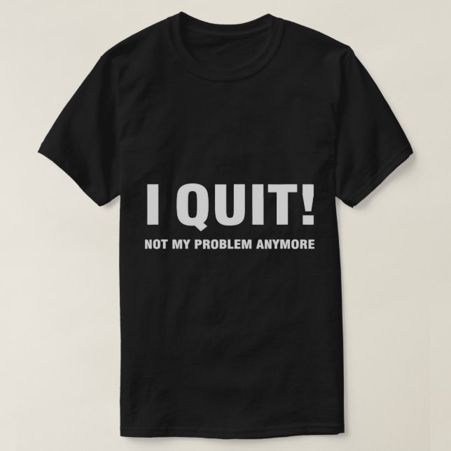 Ich habe nicht mein Problem beendet nochmal lustig T-Shirt (Design vorne)