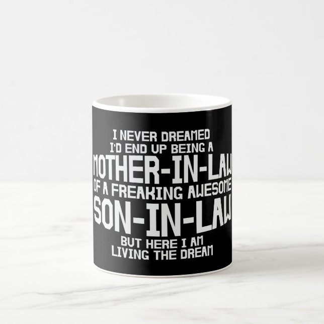 Ich habe nie davon geträumt, eine Mutter im Jura z Kaffeetasse (Mittel)