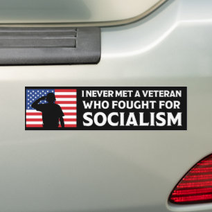 Ich habe nie einen Veteranen getroffen, der für de Autoaufkleber