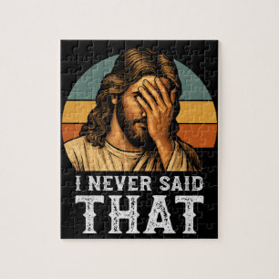 Ich habe nie gesagt, Jesus Meme Funny Christlich