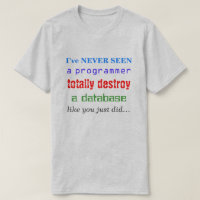 "Ich habe NIE gesehen, wie ein Programmierer völli