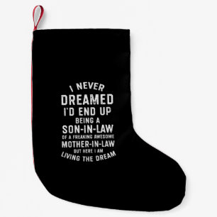 Ich habe nie geträumt, dass ich letztendlich ein  kleiner weihnachtsstrumpf