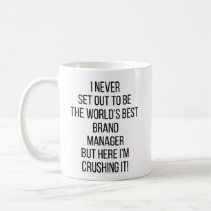 Ich habe nie Set, das beste Markenmanagement der W Kaffeetasse