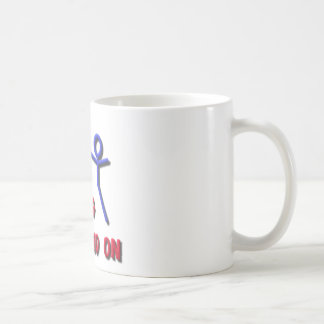 Ich habe noch ein Bein, zum auf Strichmännchen Kaffeetasse