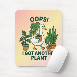 Ich habe noch eine Pflanze Süße dumme Gans Pflanze Mousepad