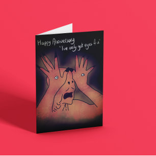 Ich habe nur Augen für dich got Jubiläum Karte