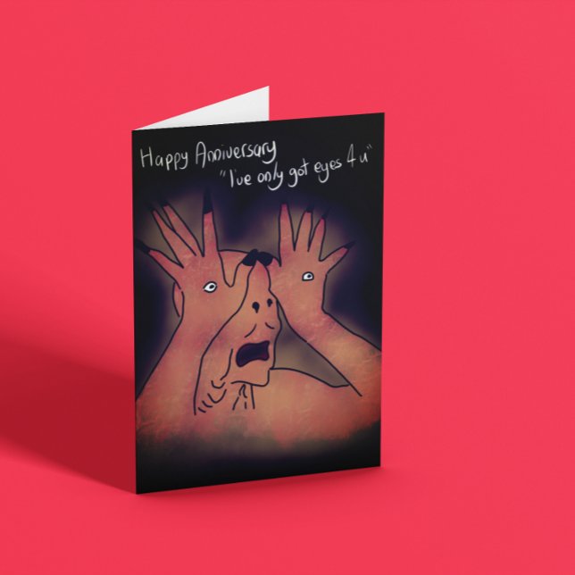 Ich habe nur Augen für dich got Jubiläum Karte (Von Creator hochgeladen)