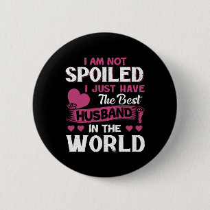 Ich habe nur das beste Ehemann der Welt Button
