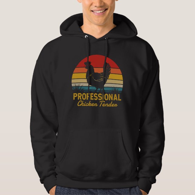 Ich habe nur die Hühnerausschreibungen Hoodie (Vorderseite)