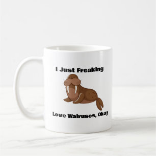 Ich habe nur die Liebe Walruses Mu eingefroren Kaffeetasse