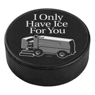 Ich habe nur Eis für Sie (Hockey) Eishockey Puck
