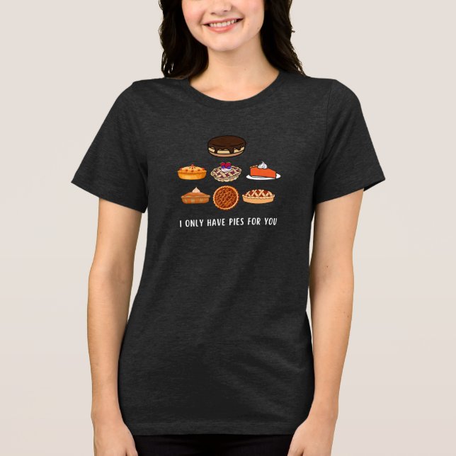 Ich habe nur Geld für dich Tri-Blend Shirt (Vorderseite)