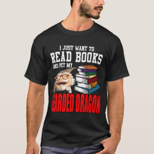 Ich habe nur Gewollt, Bücher zu lesen und meinen b T-Shirt