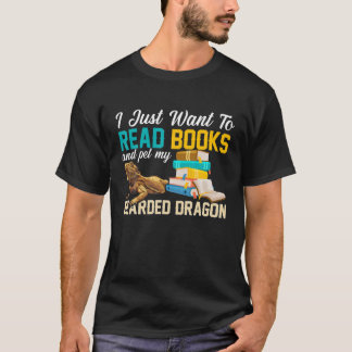 Ich habe nur Gewollt, Bücher zu lesen und meinen b T-Shirt