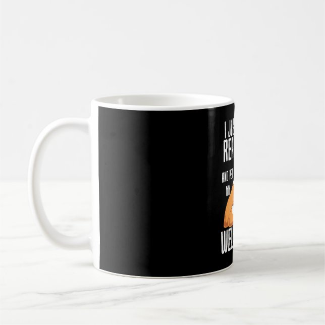 Ich habe nur Gewollt, Bücher zu lesen und meinen w Kaffeetasse (Links)