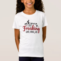 Ich habe nur Liebe Hunde erfriert, ok! T-Shirt
