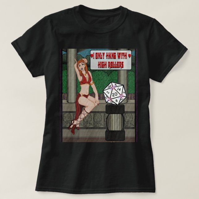 Ich habe nur mit: T-Shirt (Design vorne)