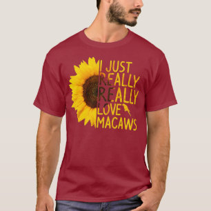 Ich habe nur wirklich Liebe Macaws Geschenk Männer T-Shirt