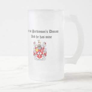 Ich habe Parkinson-Krankheit und er hat meine Mattglas Bierglas