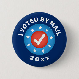 'Ich habe per Post abgestimmt' 20xx benutzerdefini Button