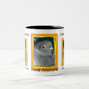 ICH HABE PIDGITUDE! Tasse durch TAUBEN-PARADIES!