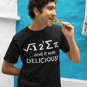 Ich habe Pie Funny Pi Day Math Lover Jokes gegesse T-Shirt