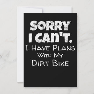 Ich habe Pläne mit meinem Dirt-Bike-Geschenk