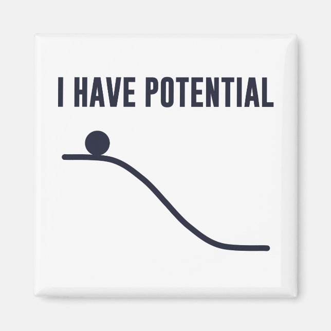 Ich habe potenzielle Energie Magnet (Vorne)