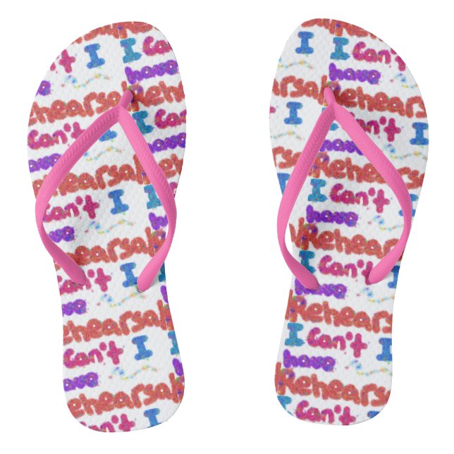 Ich habe Probe Flip Flops (Fußbett)