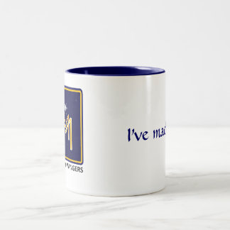 Ich habe Raum gemacht Zweifarbige Tasse