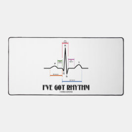 Ich habe Rhythm EKG EKG Elektrokardiogramm Got Schreibtischunterlage