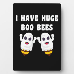 Ich habe riesige Boo Bees Halloween-Matching Fotoplatte