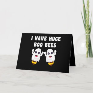 Ich habe riesige Boo Bees Halloween-Matching Karte