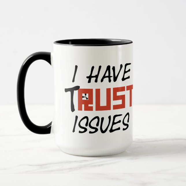 Ich habe RUST-Ausgaben RBC Tasse (Links)