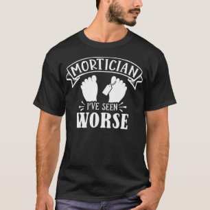 Ich habe Schlimmeres gesehen, lustiger Bestatter B T-Shirt