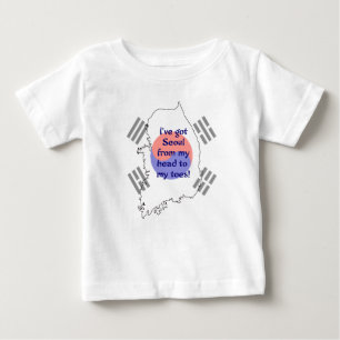 Ich habe Seoul von Kopf bis Fuß Baby T-shirt