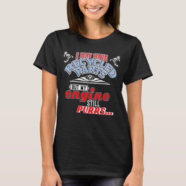 Ich habe Teile eines Transplantatempfängers Gerecy T-Shirt (Vorderseite)