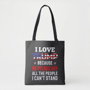 "Ich habe Trump Liebe, weil er alle Menschen absch Tasche
